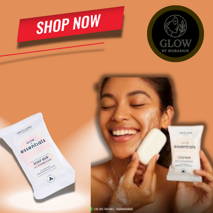 Oriflame Glow Essentials Soap Bar with Vitamins E & B3