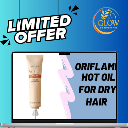 Oriflame Hot Oil For Dry Hair with Organic Wheat & Coconut