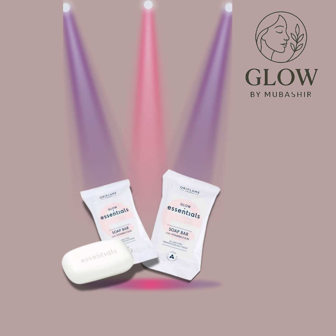 Oriflame Glow Essentials Soap Bar with Vitamins E & B3