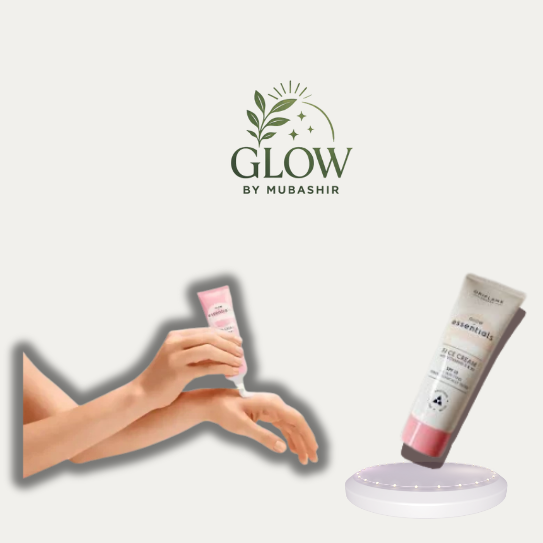 Oriflame Glow Essentials Hand Cream with Vitamins E & B3: