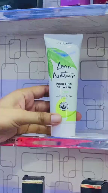 Oriflame Love nature Purfying Gel wash ( Oil Skin )